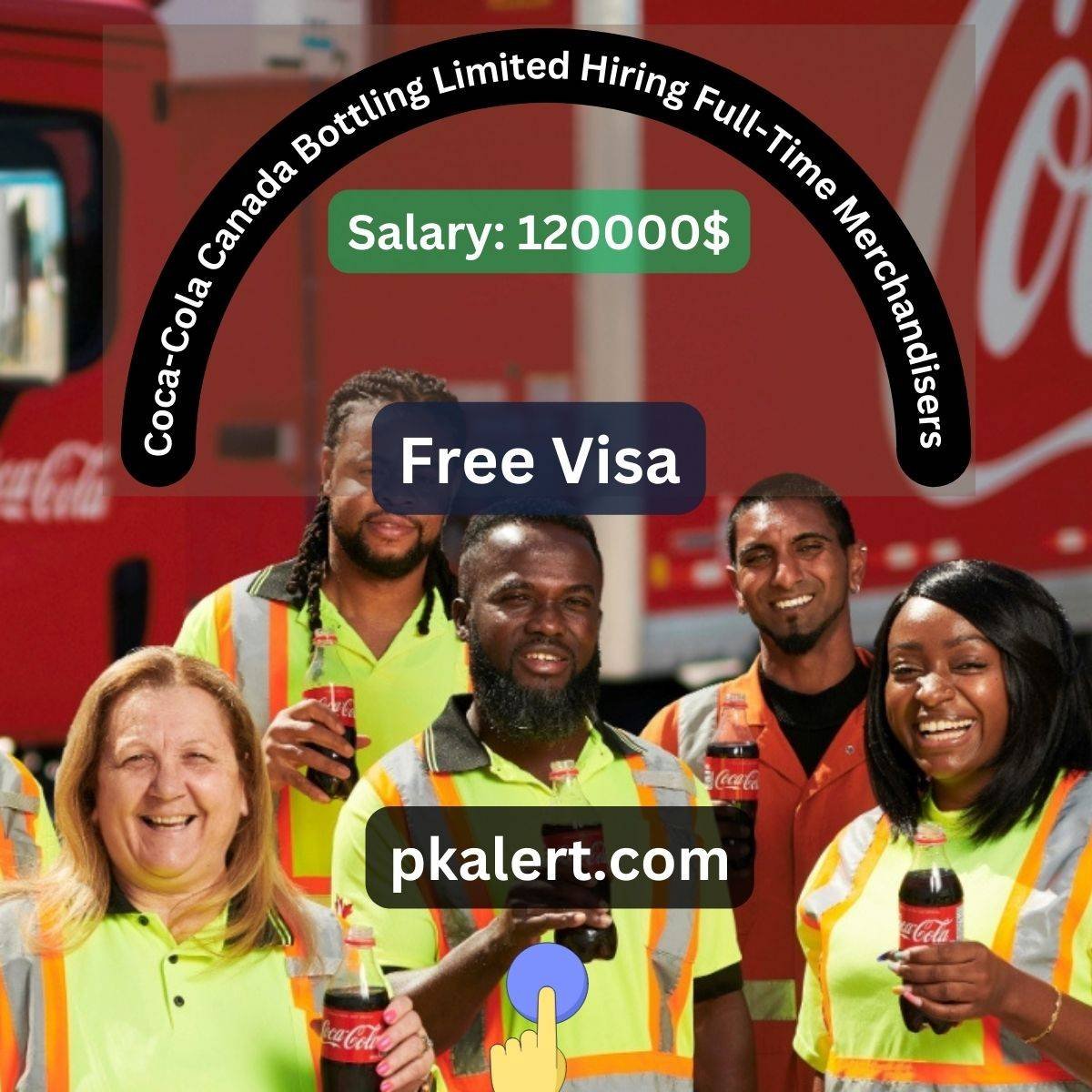 Coca-Cola Canada Bottling Limited Hiring Full-Time Merchandisers in Kingston, Ontario