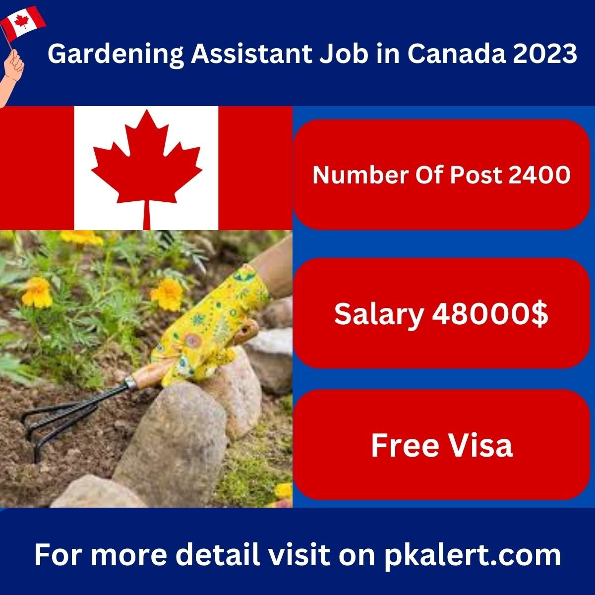 Gardening Assistant Job in Canada 2023