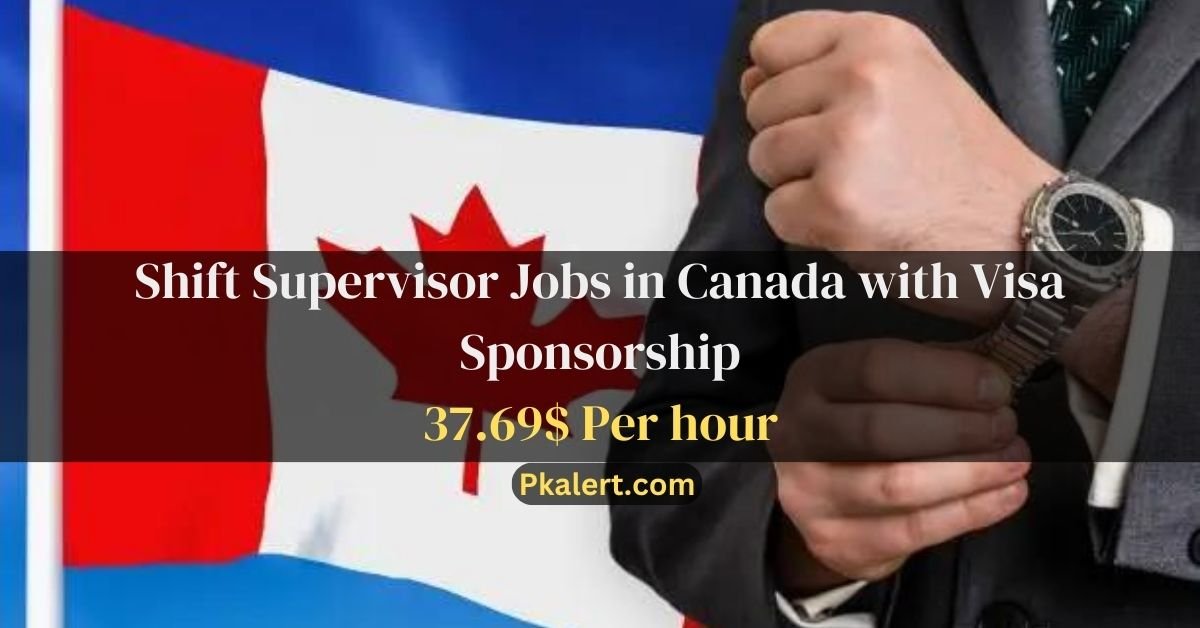 Shift Supervisor Jobs in Canada with Visa Sponsorship