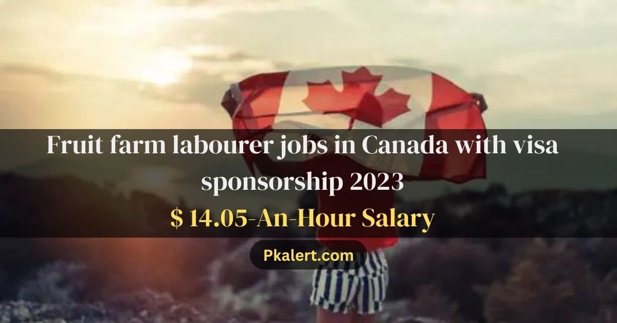 Fruit farm labourer jobs in Canada with visa sponsorship 2023