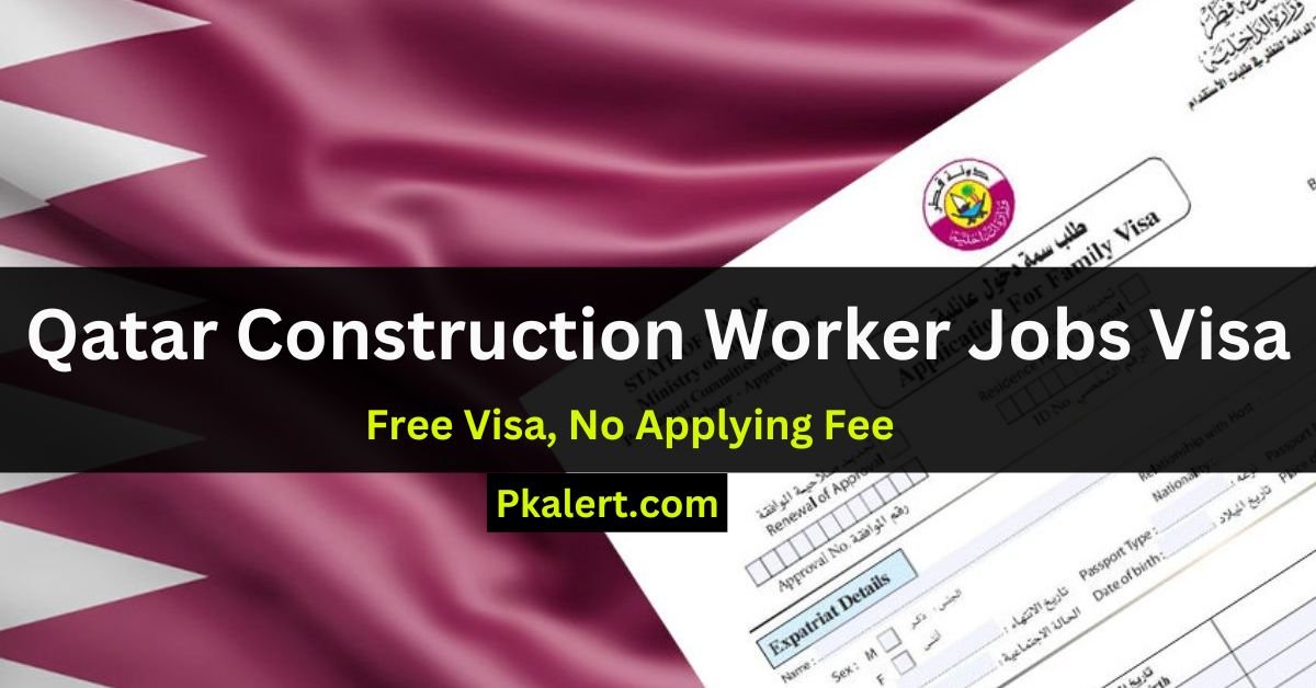 Qatar Construction Worker Jobs With Visa Sponsorship 2023