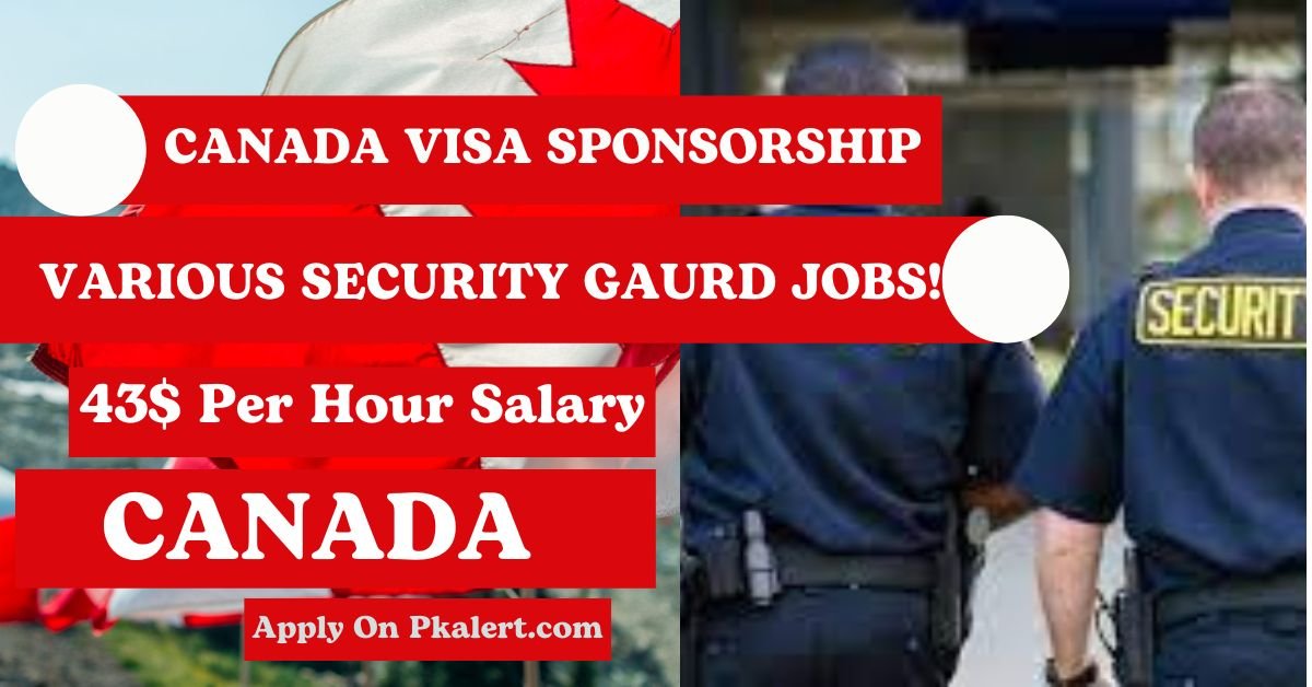 Canada Security Gaurd Jobs With Visa Sponsorship In 2023