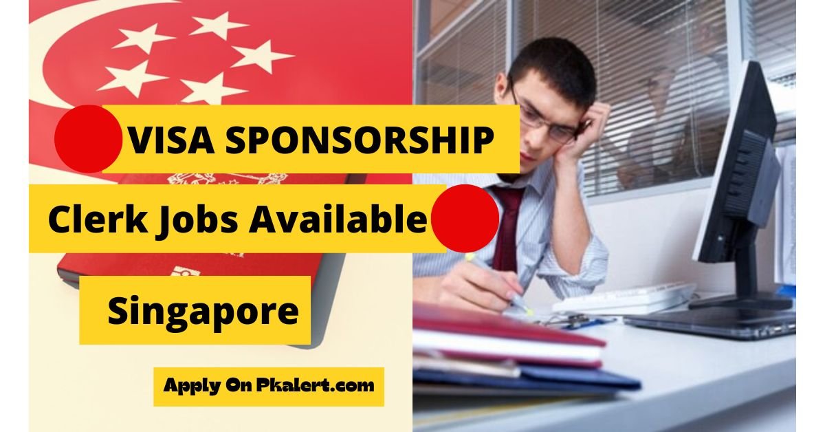Data Entry Clerk Jobs In Singapore With Visa Sponsorship 2023