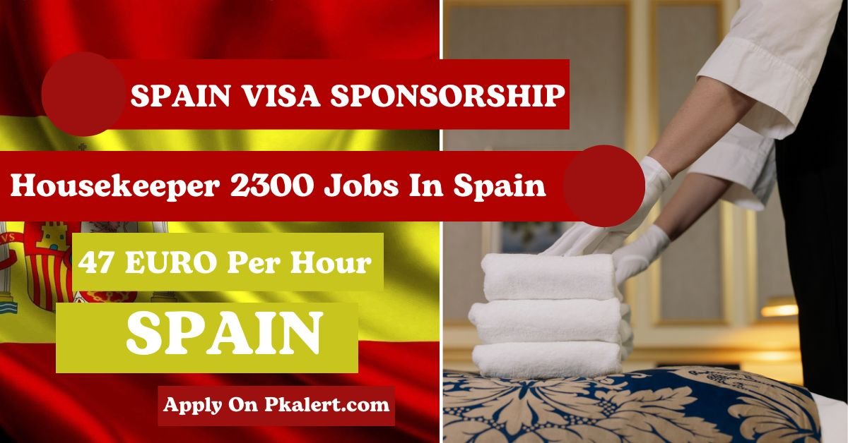 Housekeeper Jobs in Spain with Visa Sponsorship 2023