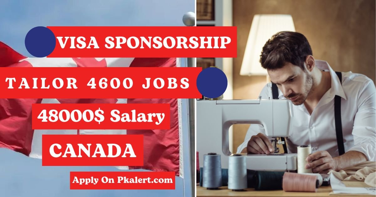Tailor Jobs In Canada With Visa Sponsorship 2023