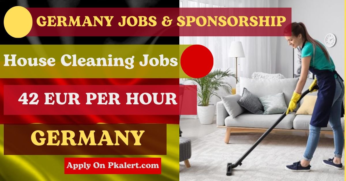 Germany House Cleaning Jobs With Visa Sponsorship 2024
