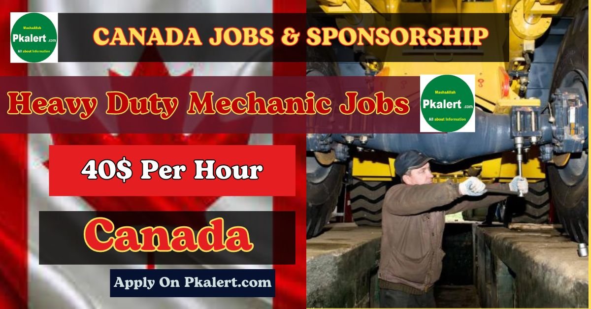 Heavy Duty Mechanic Jobs In Canada With Visa Sponsorship 2024