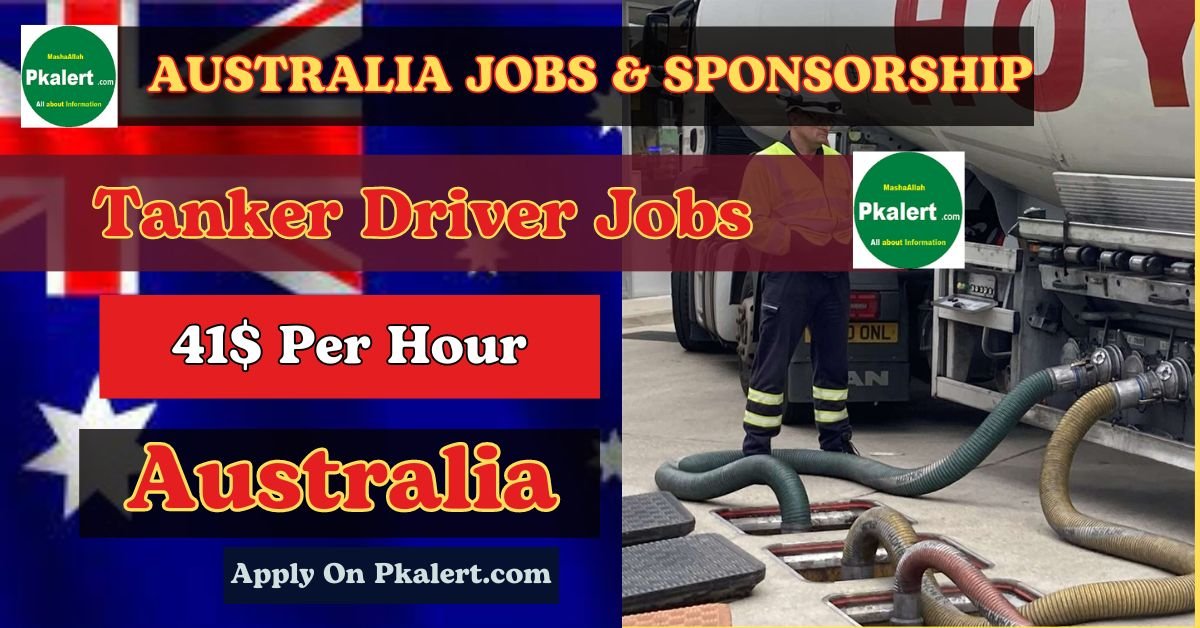 Tanker Driver Jobs In Australia With Visa Sponsorship 2024