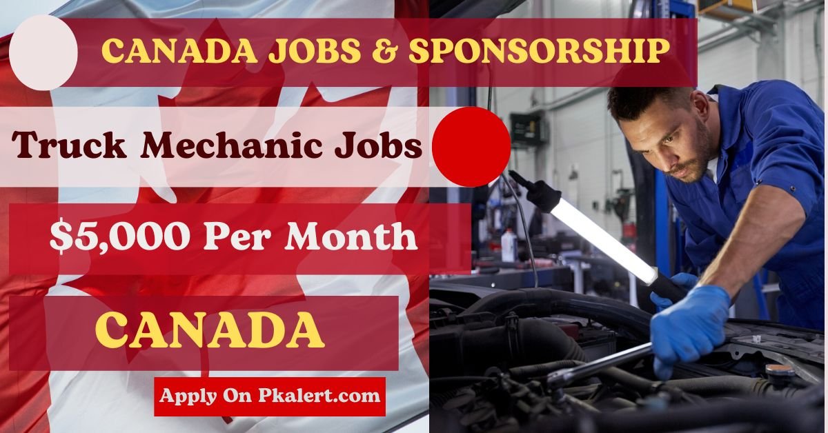 Truck Mechanic Jobs In Canada With Visa Sponsorship 2024