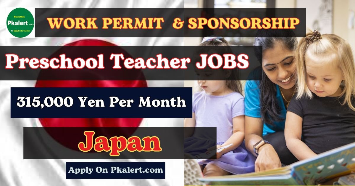 Shape Young Minds in Japan: Preschool Teacher Jobs with Visa & Competitive Pay (2024)