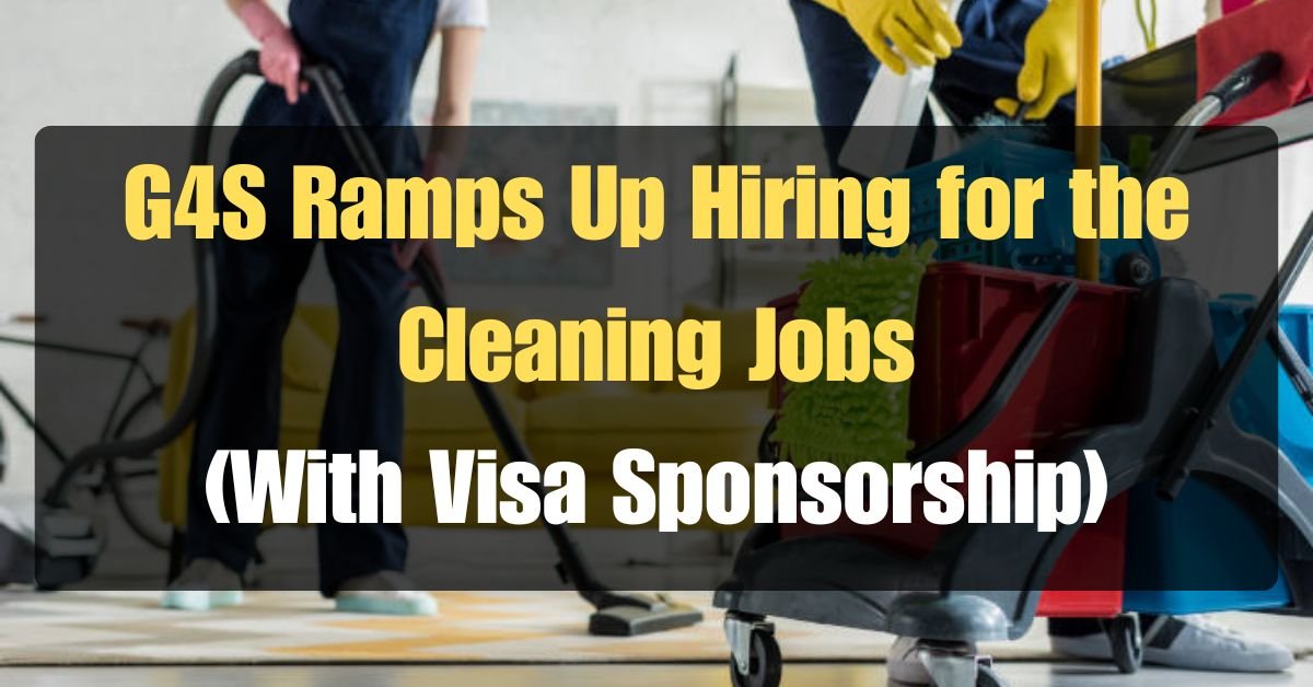 G4S Ramps Up Hiring for the Cleaning Jobs in 2024: Make a Difference in Your Community! 1 G4S Ramps Up Hiring for the Cleaning Jobs in 2024: Make a Difference in Your Community!