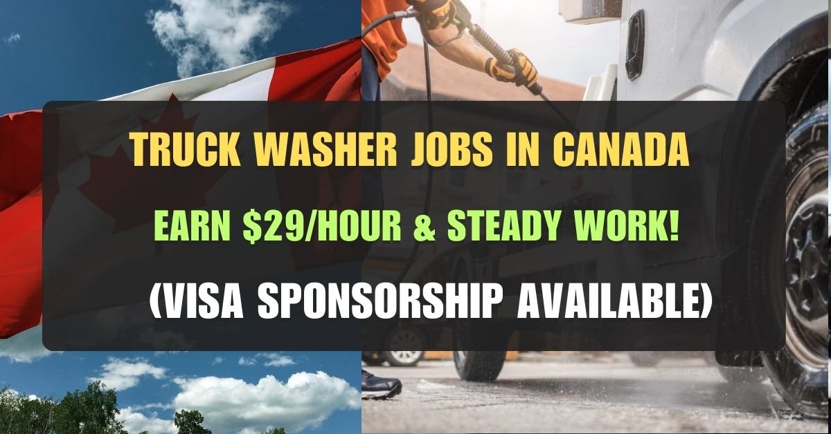 Truck Washer Jobs in Canada (2024): Earn $29/Hour & Steady Work! at Shah Transport Ltd. in Mississauga!