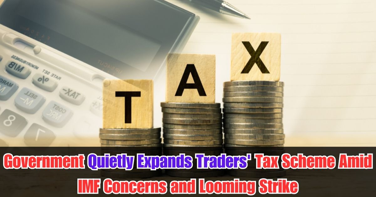 Government Quietly Expands Traders' Tax Scheme Amid IMF Concerns and Looming Strike