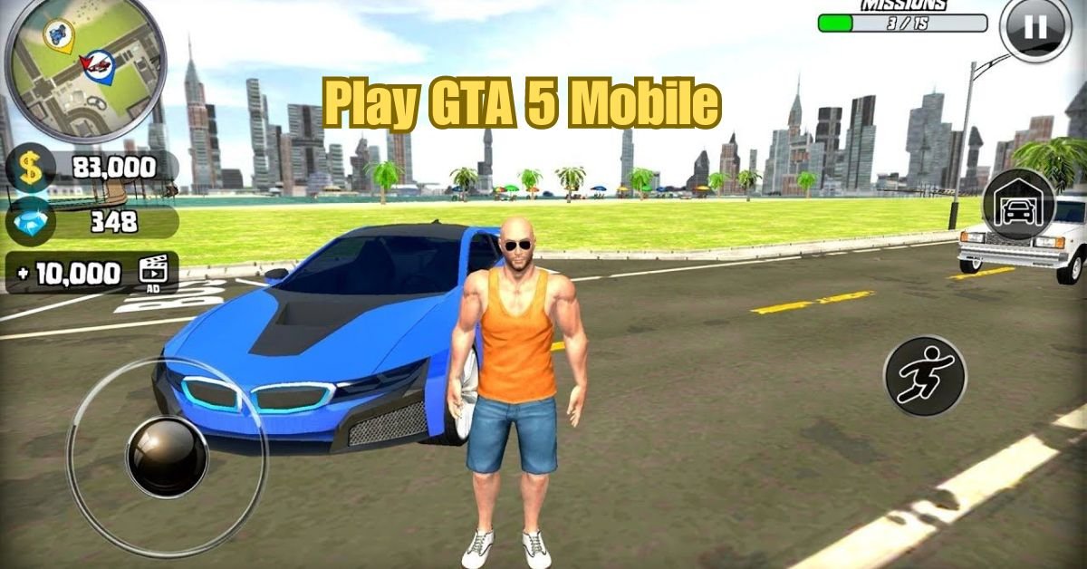 Play GTA 5 Mobile – Grand Theft Auto on PC with BlueStacks