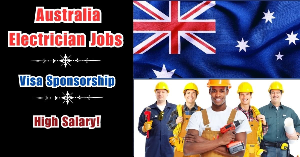 Australia Electrician Jobs with Visa Sponsorship 2025