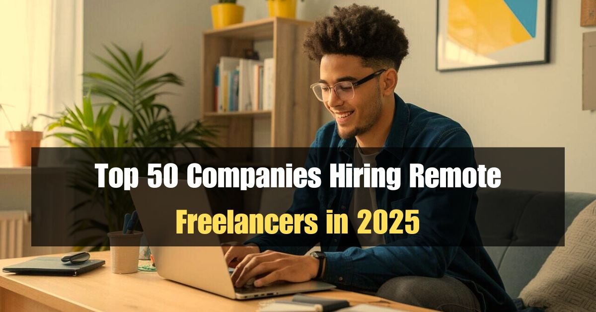 Top 50 Companies Hiring Remote Freelancers in 2025