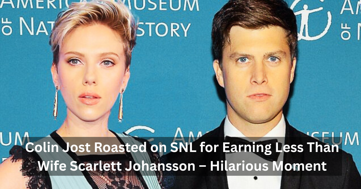 Colin Jost Roasted on SNL for Earning Less Than Wife Scarlett Johansson – Hilarious Moment