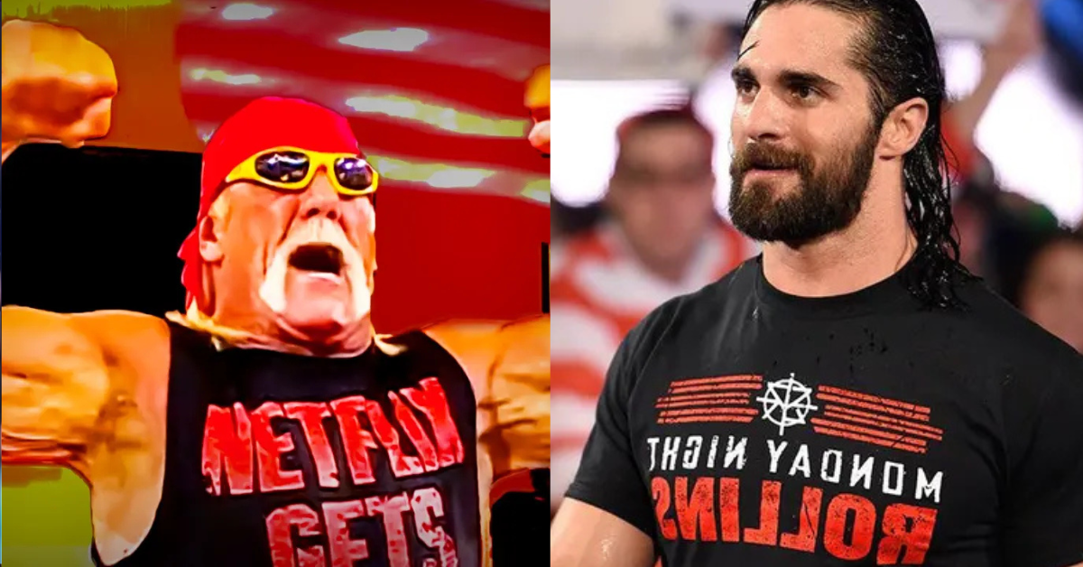 Seth Rollins Reacts to Hulk Hogan's WWE Raw Boos 3 saif wrestling 2