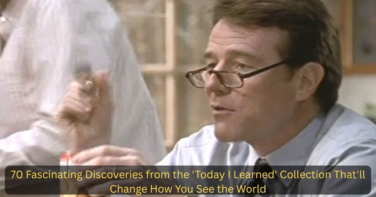 70 Fascinating Discoveries from the 'Today I Learned' Collection That'll Change How You See the World 2 Add a heading 1 1