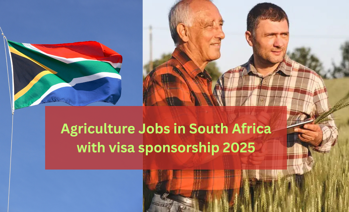 Agriculture Jobs in South Africa with visa sponsorship 2025