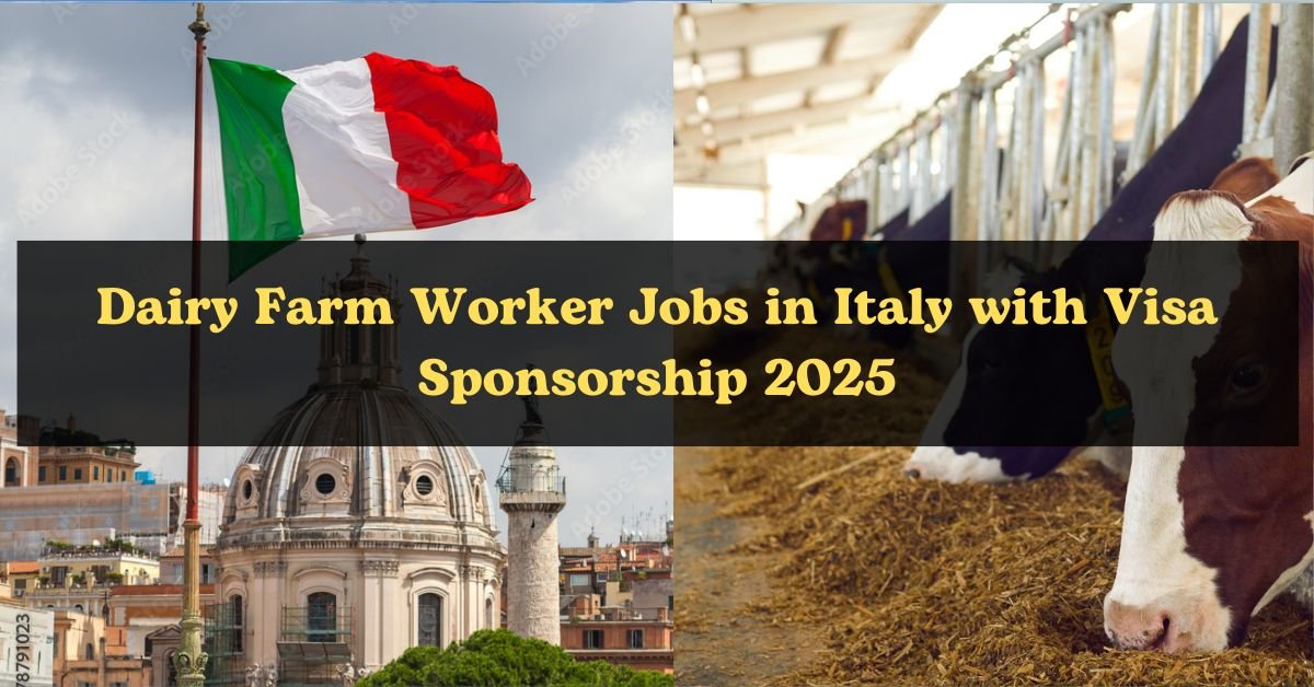 Dairy Farm Worker Jobs in Italy with Visa Sponsorship 2025