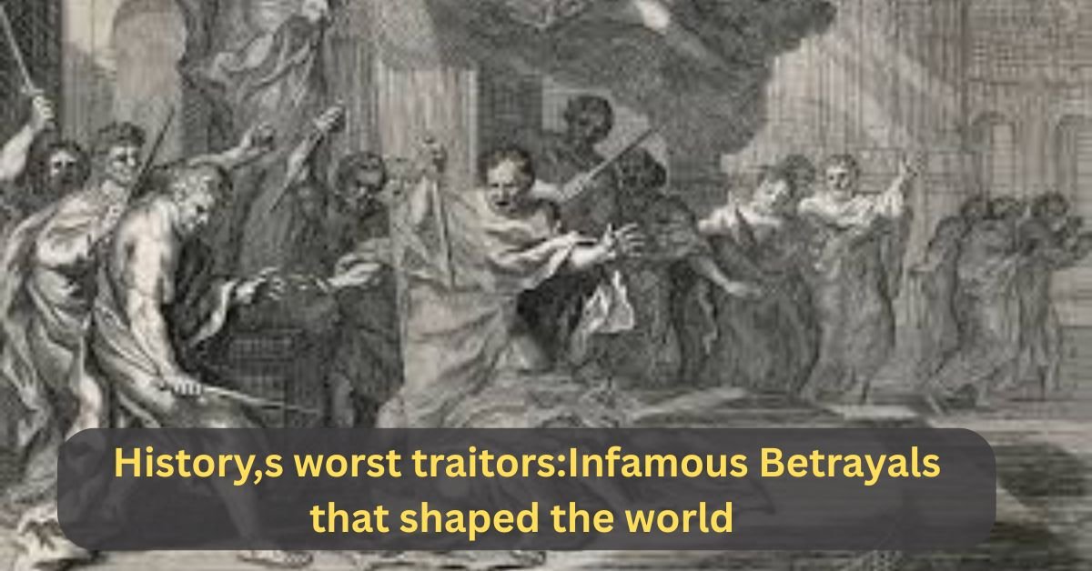 Historys worst traitorsInfamous Betrayals that shaped the world 1