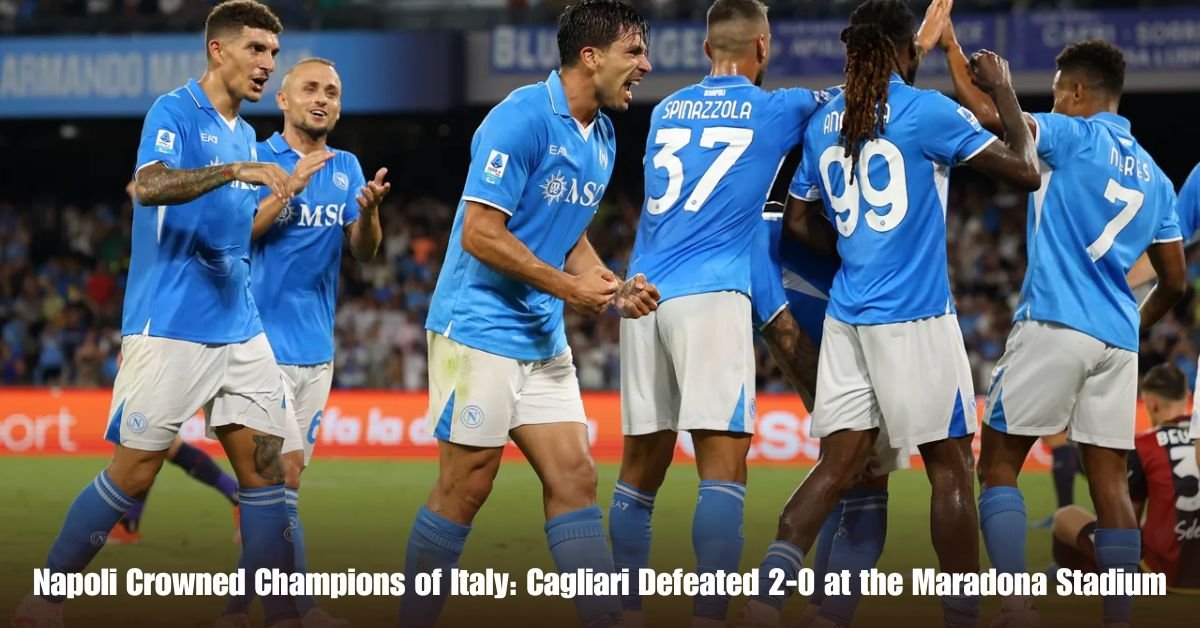 Napoli Crowned Champions of Italy: Cagliari Defeated 2-0 at the Maradona Stadium 2 6 on Private Jet Presumed Dead After Crash Into San Diego Neighborhood 16