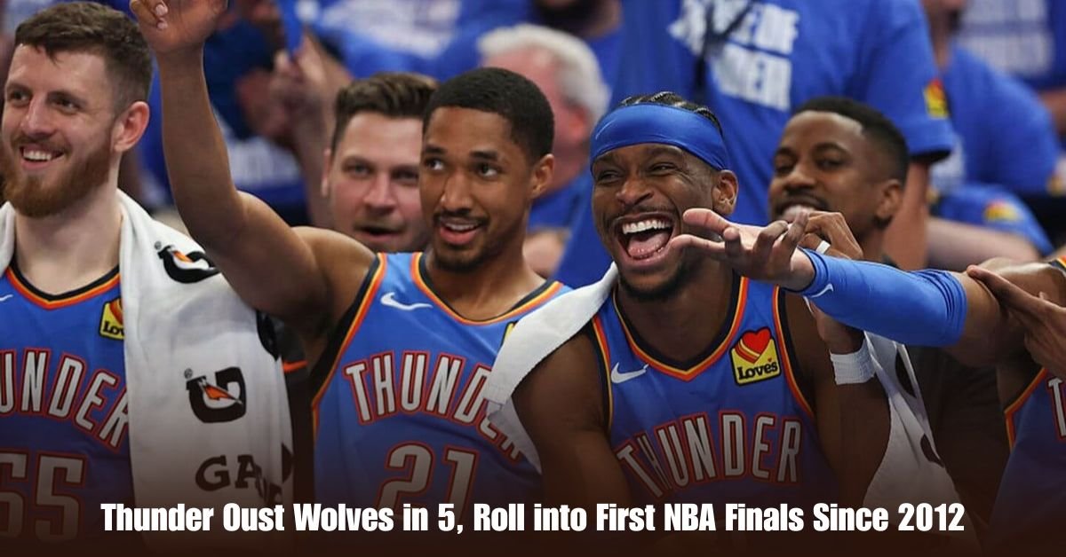 Thunder Oust Wolves in 5, Roll into First NBA Finals Since 2012 2 6 on Private Jet Presumed Dead After Crash Into San Diego Neighborhood 2025 05 29T120721.783