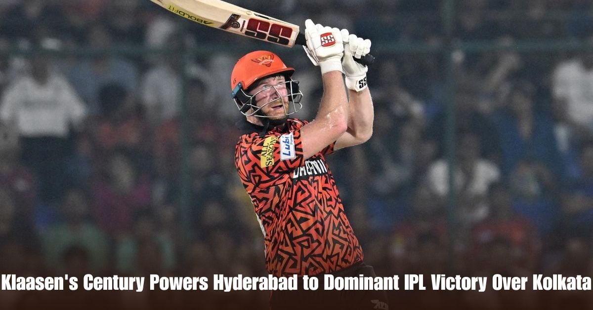 Klaasen's Century Powers Hyderabad to Dominant IPL Victory Over Kolkata 2 6 on Private Jet Presumed Dead After Crash Into San Diego Neighborhood 44