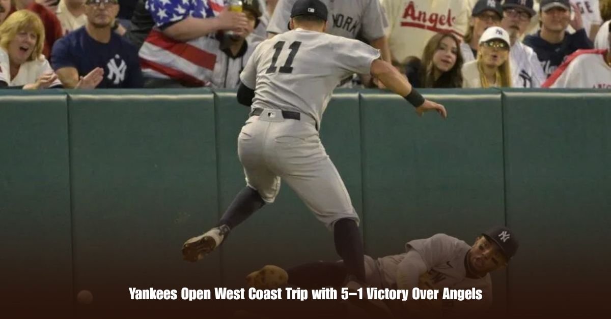 Yankees Open West Coast Trip with 5–1 Victory Over Angels 2 6 on Private Jet Presumed Dead After Crash Into San Diego Neighborhood 76