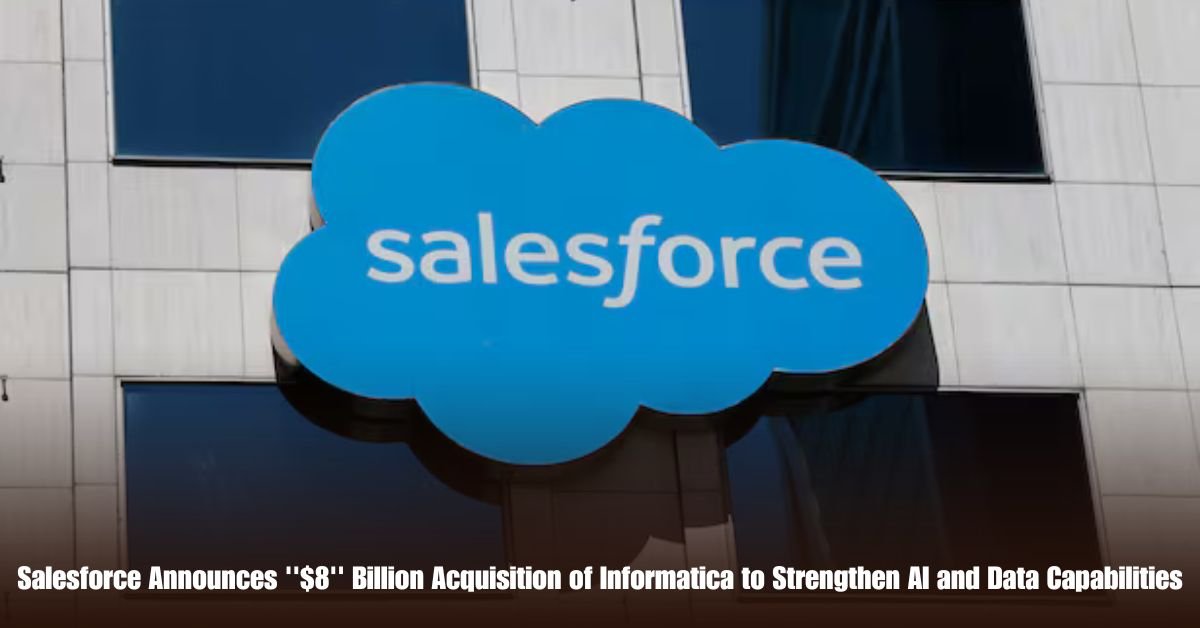 Salesforce Announces ''$8'' Billion Acquisition of Informatica to Strengthen AI and Data Capabilities 2 6 on Private Jet Presumed Dead After Crash Into San Diego Neighborhood 90