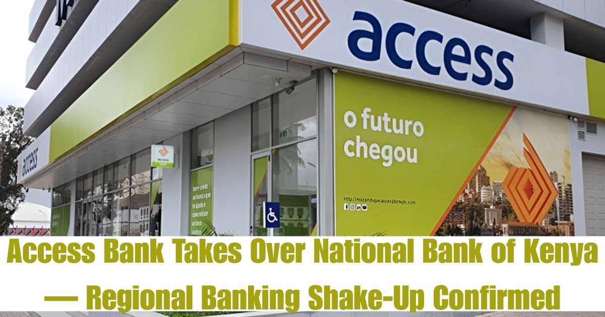 Access Bank Takes Over National Bank of Kenya Access Bank's bold move into the East African financial arena has been cemented. In a landmark transaction finalised in May 2025, Nigeria's Access Bank Plc has completed the full acquisition of the National Bank of Kenya (NBK), marking a major milestone in cross-border banking mergers and solidifying its status as a key player in the pan-African financial sector.