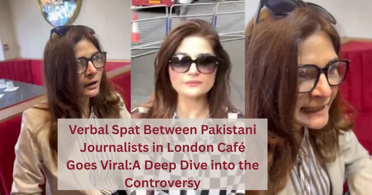 Verbal Spat Between Pakistani Journalists in London Café Goes Viral: A Deep Dive into the Controversy 2 Add a heading 1 8
