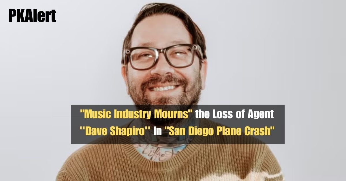 "Music Industry Mourns" the Loss of Agent ''Dave Shapiro'' In "San Diego Plane Crash"