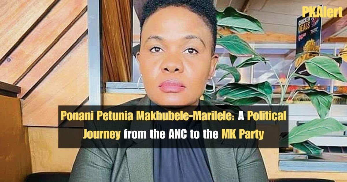 Ponani Petunia Makhubele-Marilele: A Political Journey from the ANC to the MK Party 2 Ponani Petunia Makhubele-Marilele: A Political Journey from the ANC to the MK Party