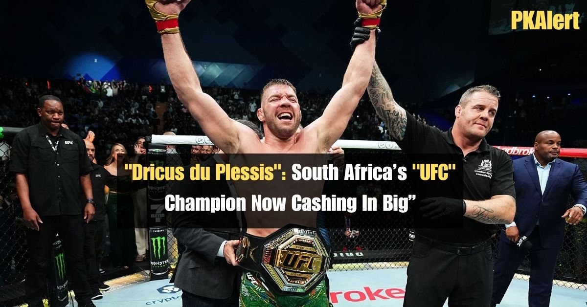 "Dricus du Plessis": South Africa’s "UFC" Champion Now Cashing In Big