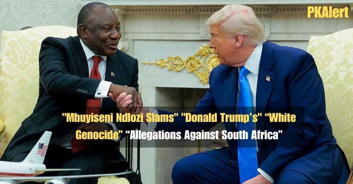 "Mbuyiseni Ndlozi Slams" "Donald Trump’s" “White Genocide” Allegations Against South Africa 2 "Mbuyiseni Ndlozi Slams" "Donald Trump’s" “White Genocide” “Allegations Against South Africa”