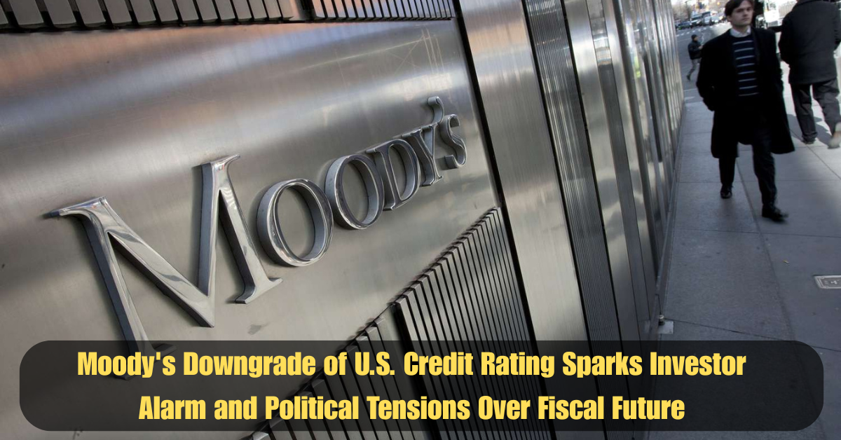 Moody's Downgrade of U.S. Credit Rating Sparks Investor Alarm and Political Tensions Over Fiscal Future