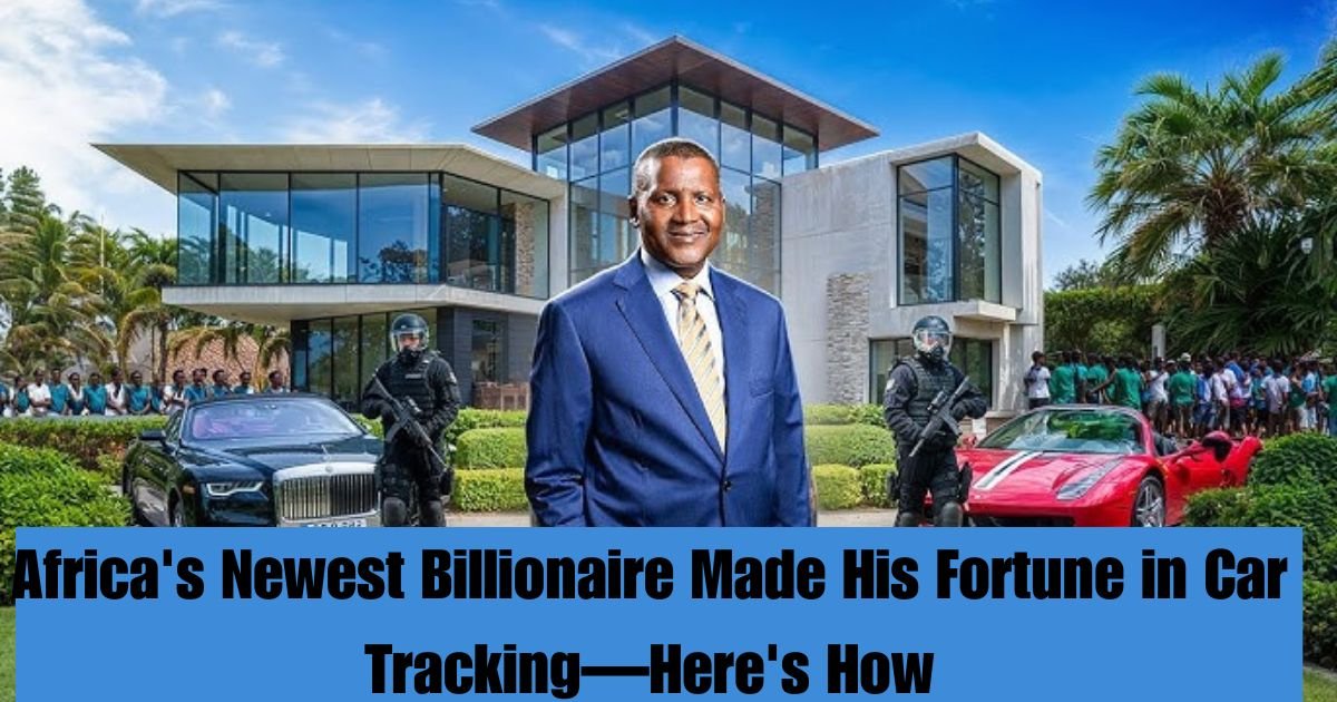 Africa's Newest Billionaire Made His Fortune in Car Tracking—Here's How