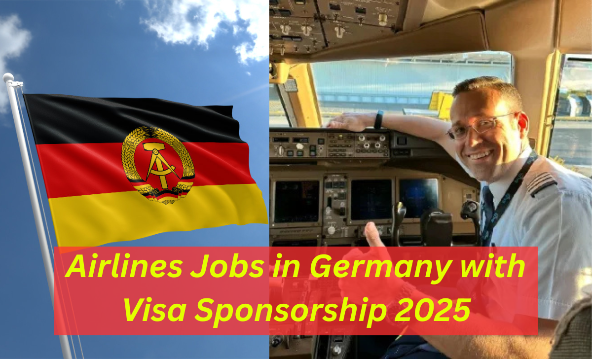 Airlines Jobs in Germany with Visa Sponsorship 2025