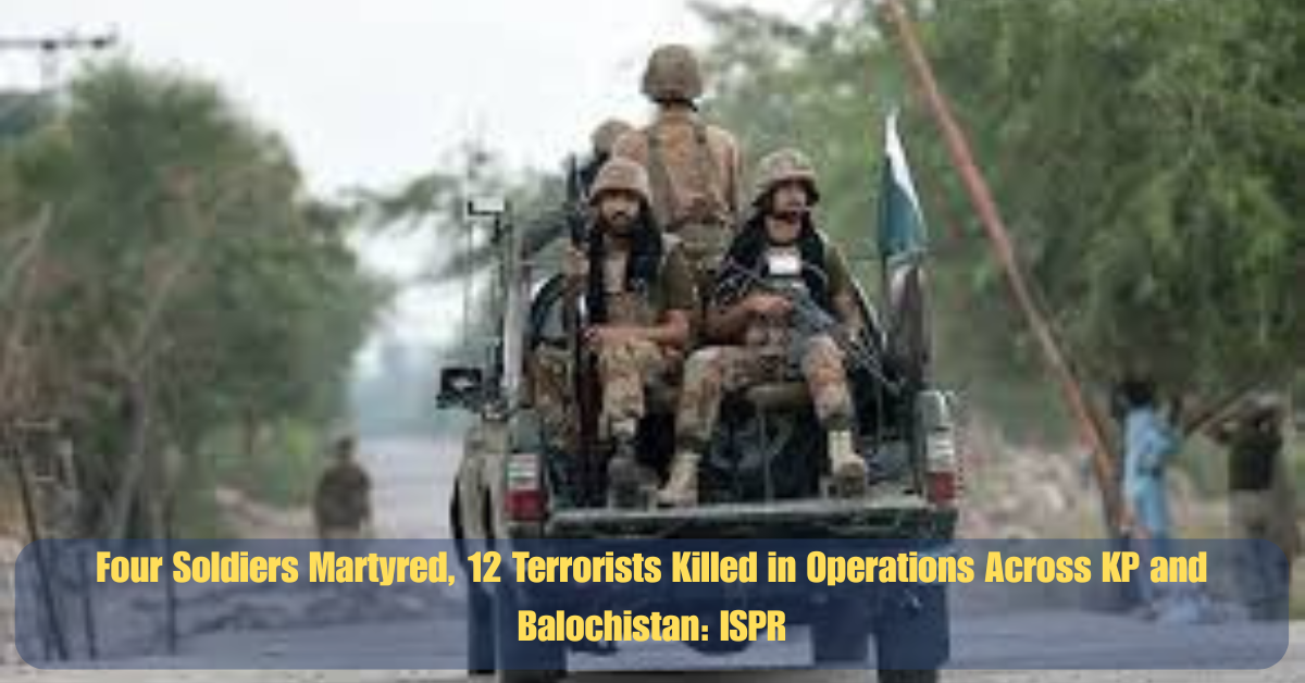 Four Soldiers Martyred, 12 Terrorists Killed in Operations Across KP and Balochistan: ISPR 1 Bilawal Announces PPP Rally in Peshawar Against Indian Aggressiong 65