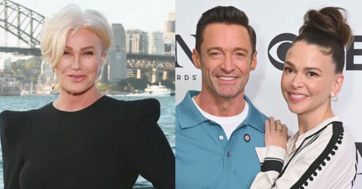 Deborra-Lee Furness Reacts to Hugh Jackman and Sutton Foster Moving in Together 2 Deborra Lee Furness reacts to Hugh Jackman Sutton Foster moving in together 2