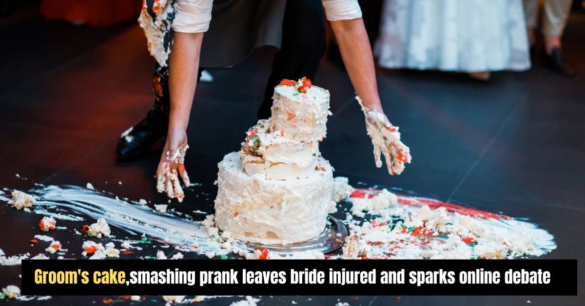 Groom's cake,smashing prank leaves bride injured and sparks online debate 3 Diddys disturbing courtroom revelations applesauce burgers and abuse allegations shock manhattan trial 10