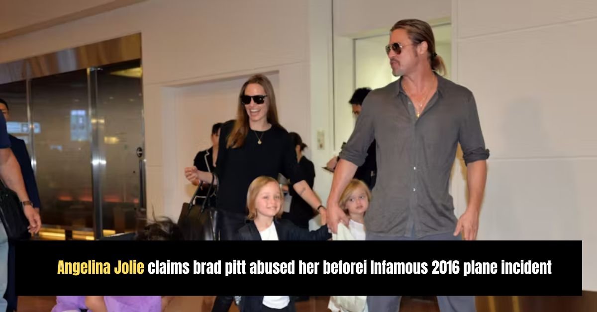 Angelina Jolie claims brad pitt abused her beforei Infamous 2016 plane incident 3 Diddys disturbing courtroom revelations applesauce burgers and abuse allegations shock manhattan trial 27