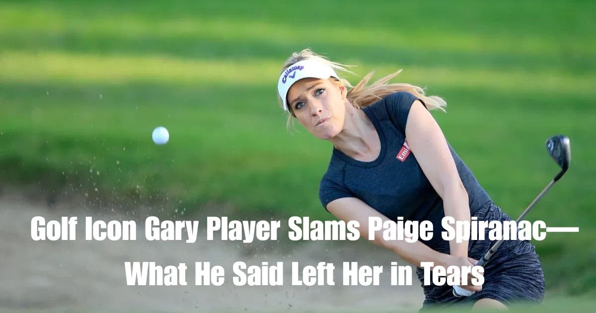 Golf Icon Gary Player Slams Paige Spiranac—What He Said Left Her in Tears 3 Golf Icon Gary Player Slams Paige Spiranac—What He Said Left Her in Tears