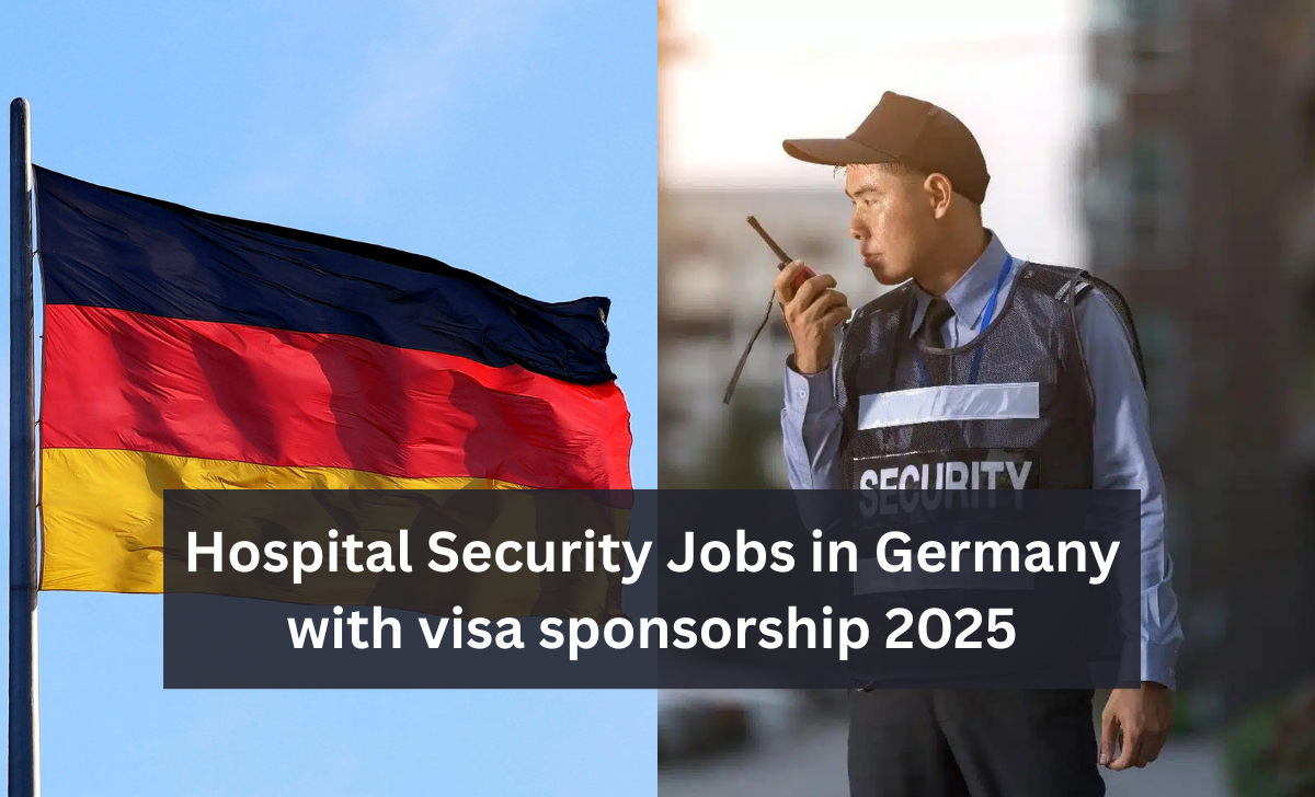 Hospital Security Jobs in Germany with visa sponsorship 2025