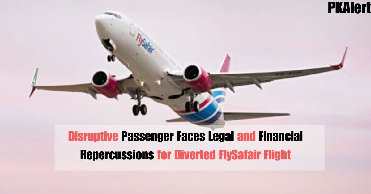 Disruptive Passenger Faces Legal and Financial Repercussions for Diverted FlySafair Flight 2 Disruptive Passenger Faces Legal and Financial Repercussions for Diverted FlySafair Flight