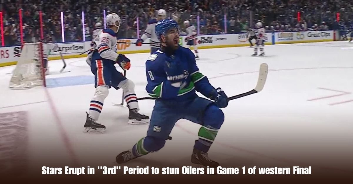 Stars Erupt in ''3rd'' Period to stun Oilers in Game 1 of western Final 2 Indianapolis Colts Owner and CEO Jim Irsay Dies at 65 20