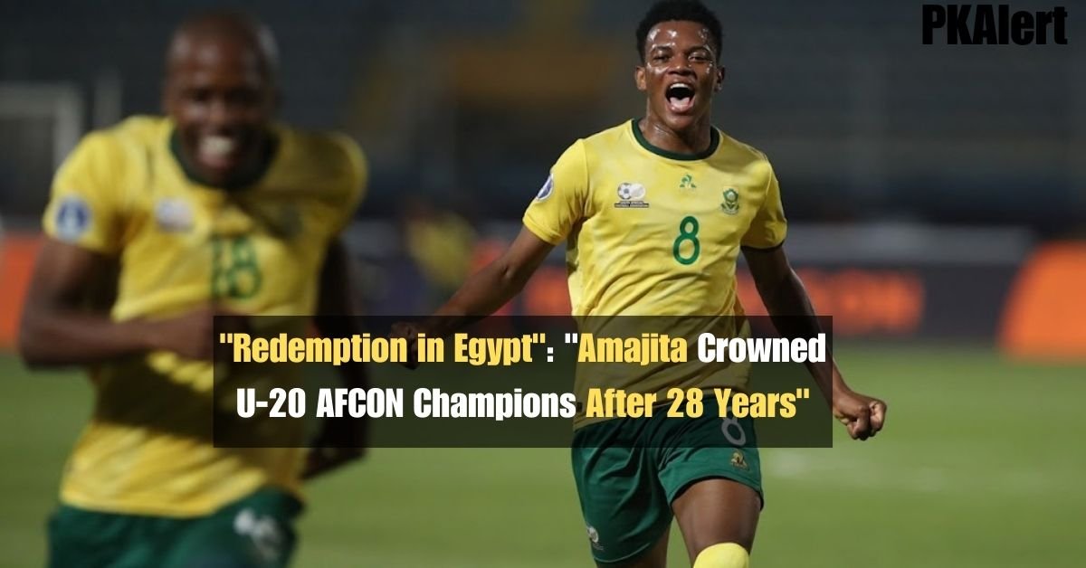 "Redemption in Egypt": "Amajita Crowned U-20 AFCON Champions After 28 Years" 2 "Redemption in Egypt": "Amajita Crowned U-20 AFCON Champions After 28 Years"