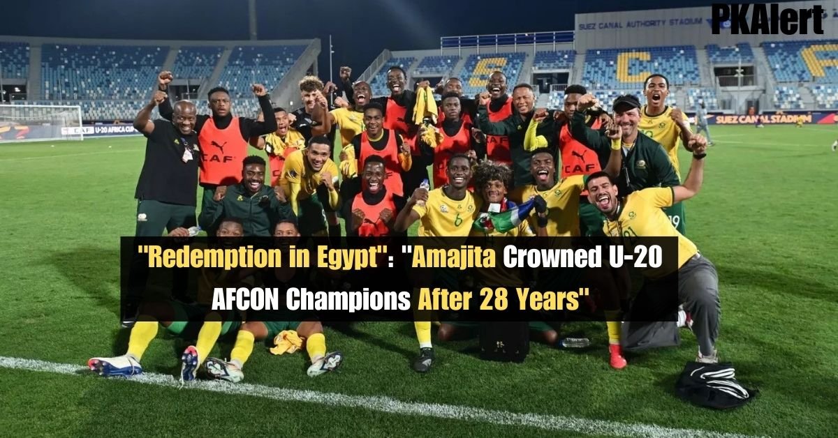 "Redemption in Egypt": "Amajita Crowned U-20 AFCON Champions After 28 Years"